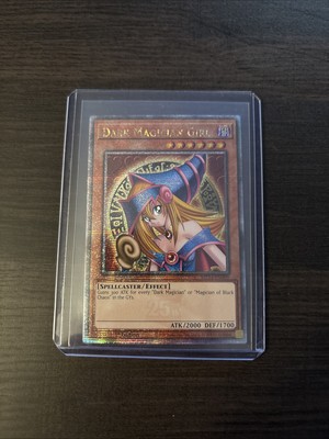 Yu-Gi-Oh! TCG Dark Magician Girl MP24-EN009 QCR Quarter Century Rare Card-image