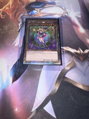 Yugioh Dark Magician Girl (B) RA03-EN123 Platinum Secret Rare 1st Edition NM-image