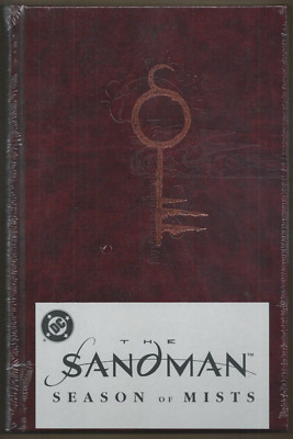 🔥SANDMAN SEASON OF MISTS SEALED LEATHER BOUND HARDCOVER*1992 DC/VERTIGO*GAIMAN*-image