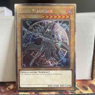 1ST EDITION DARK MAGICIAN 2020 RA04-EN106 YUGIOH CARD (LP)-image