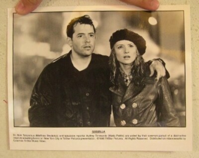 Godzilla Press Kit Photo Matthew Broderick Maria Patillo-image