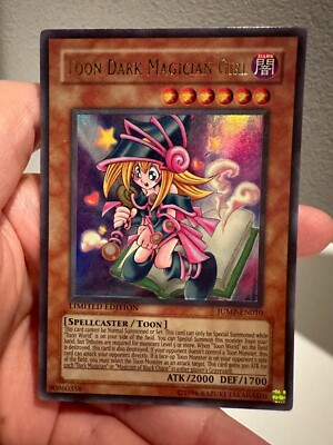 Yu-Gi-Oh! NM Toon Dark Magician Girl Shonen Jump Promo JUMP-EN010 Li NM 1010#166-image