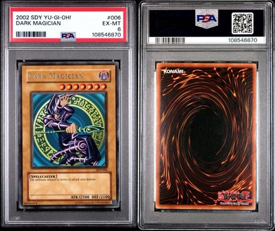 PSA 6 YU-GI-Oh! Starter Deck: Yugi 006 Dark Magician Classic-image