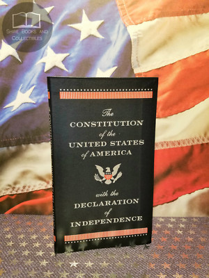 NEW Constitution of United States of America Bonded Leather Declaration of Indep-image
