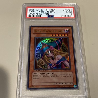 2005 DARK MAGICIAN GIRL SPECIAL EDITION RDS PSA 9 MINT #ENSE2 YUGIOH KONAMI-image