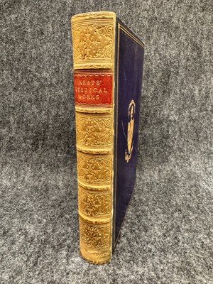 Poetical Works of JOHN KEATS Moxon London 1876 Antique Leather Poetry Book-image