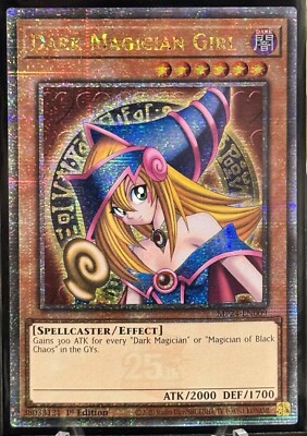 YuGiOh! Dark Magician Girl [MP24-EN009] Quarter Century Rare; 1st Edition NVP-image