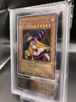 Yu-Gi-Oh Dark Magician Girl Stainless Steel Promo ARS10 Graded-image