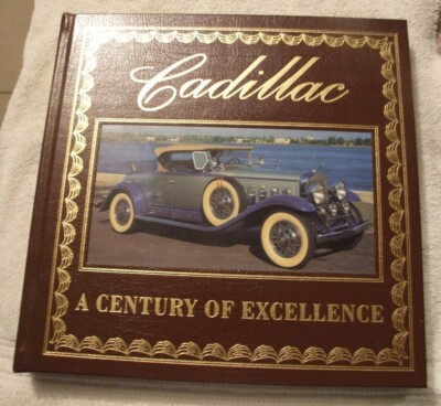 Cadillac- A Century of Excellence- Leather Bound- VG+-image