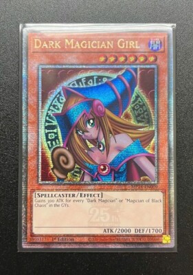 YUGIOH! Dark Magician Girl MP24-EN009 Quarter Century Secret Rare 1st Edition NM-image