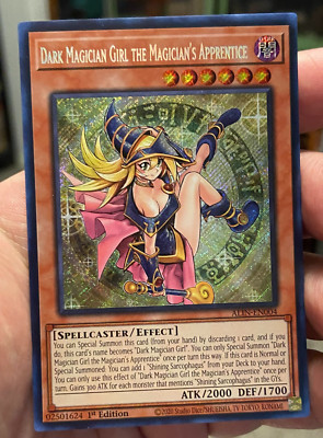 YUGIOH! Dark Magician Girl the Magician's Apprentice ALIN-EN004 Secret Rare NM-image