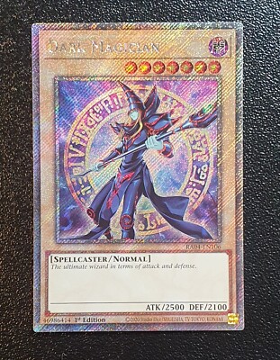 Yugioh RA04-EN106 Dark Magician (8th artwork) PSR 1st MINT 10-image
