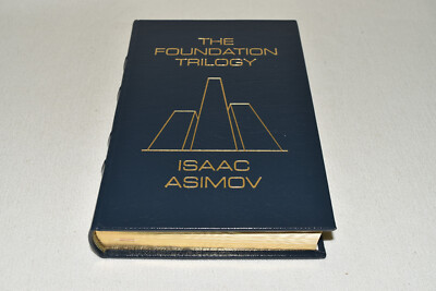 Easton Press THE FOUNDATION TRILOGY Asimov LEATHER 2003 1ST Science Fiction OOP!-image