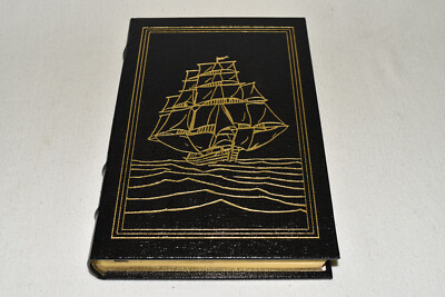 Easton Press THE WAY OF A SHIP Alan Villiers 1ST LEATHER Nautical FINE/RARE!-image