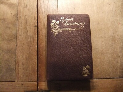 The Poetical Worls of Robert Browning 1900s leather edition-image