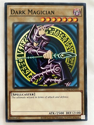 Dark Magician LDK2-ENY10 Legendary Decks II Unlimited-image
