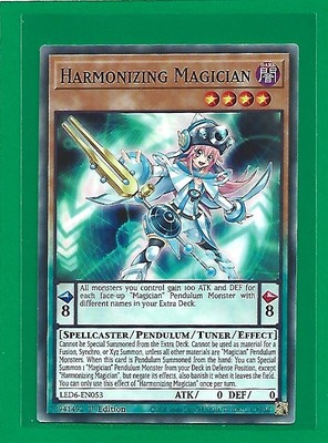 Yu-Gi-Oh! Legendary Duelists Magical Hero Harmonizing Magician #LED6-EN053-image