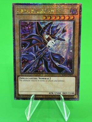 Yu-Gi-Oh Quarter Century Stampede Dark Magician QCSR RA04-EN001 NM!!!-image