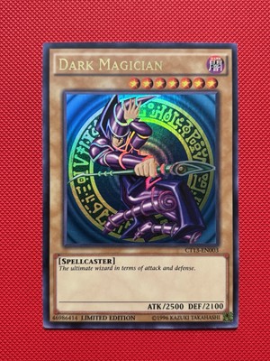 Yugioh! Dark Magician CT13-EN003 Ultra Rare Limited Edition NM-image