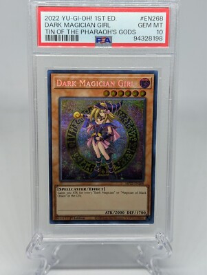 YUGIOH - Dark Magician Girl - MP22-EN268 - PSA 10-image
