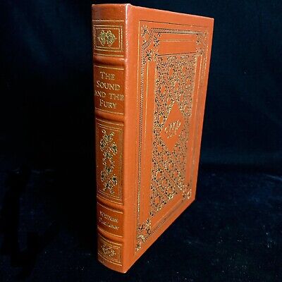 The Sound & The Fury William Faulkner Leather Easton Press 100 Greatest Books-image