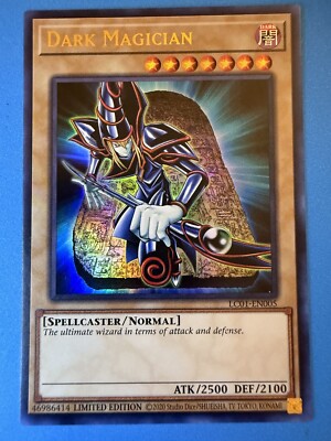 Yu-Gi-Oh Dark Magician LC01-EN005 25th Anniversary Limited Edition-image
