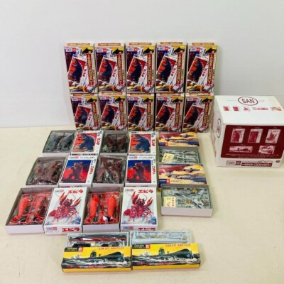 Godzilla MARUSAN Mini Model Kit SET Bulk 15-image