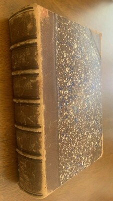 Littell's THE LIVING AGE Vol 110 1871 Leather Bound Collection Writings-Articles-image