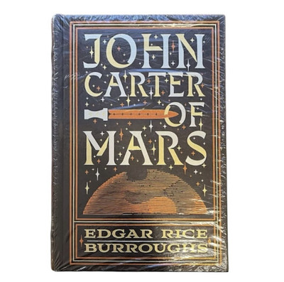 Sealed John Carter of Mars First 5 Novels Edgar Rice Burroughs Leatherbound HC-image