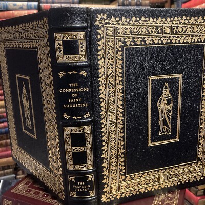 Franklin Library: CONFESSIONS OF SAINT AUGUSTINE: 4TH CENT THEOLOGY-image