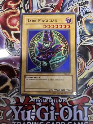 YUGIOH DARK MAGICIAN SYE-001 SUPER HP/CREASES-image