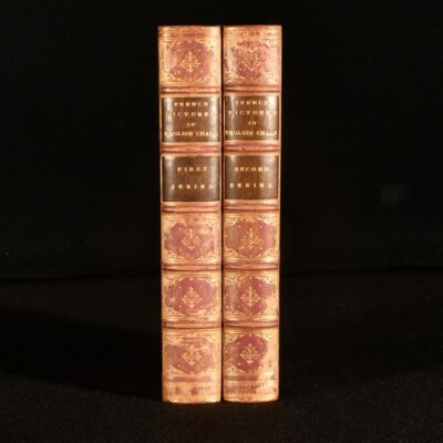 1876-78 2vol French Pictures In English Chalk Eustace CG Murray First Edition...-image