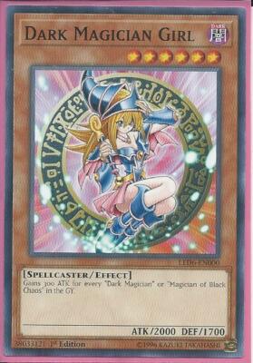 Yugioh - Dark Magician Girl - 1st Edition Card-image