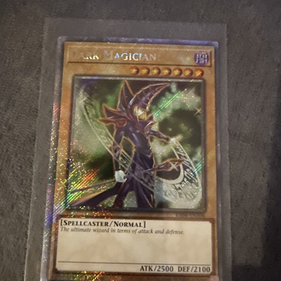 Dark Magician 6th Art 1st Edition Platinum Secret Rare RA04-EN106-image
