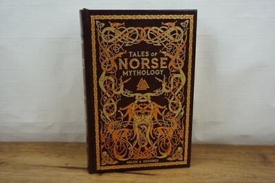 Tales of Norse Mythology Illustrated Guerber Hardcover Leather Collectible NEW-image