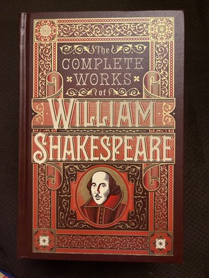 Complete Works of William Shakespeare Leather Bound Sealed Collectible-image