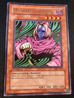 Masked Sorcerer MRD-019 - Rare - 1st Edition - LP-image
