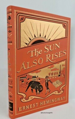 THE SUN ALSO RISES by Ernest Hemingway Flexi Bound Faux Leather Collectible NEW-image