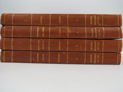 THE ART APPRECIATION COLLECTION (4 VOLUME SET) (LEATHER BOUND) c. 1910-image