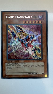 Dark Magician Girl LIMITED ED Secret Rare CT2-EN004 Yugioh NM-image