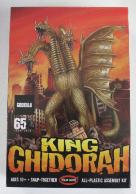 Polar Lights Godzilla Nemesis, Monster Zero / King Ghidorah SNAP Model Kit 962-image