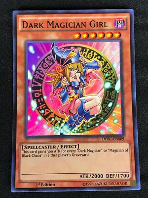 YUGIOH DARK MAGICIAN GIRL DPBC-EN009 1ST SUPER (NM)-image