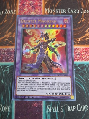 Yu-Gi-Oh! TCG Quintet Magician DUPO-EN040 Ultra Rare 1st Edition Near Mint a1/-image