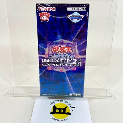Yu-Gi-Oh OCG LINK VRAINS PACK 3 Box Rare New Sealed 2019 Japan-image