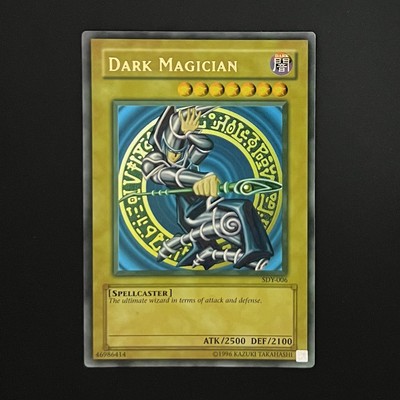 *FADED* YuGiOh Dark Magician Ultra Rare SDY-006 2002 Excellent-image