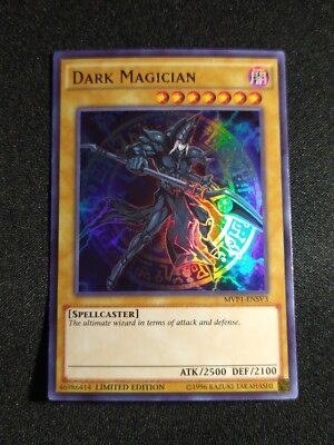Yu-Gi-Oh! Dark Magician MVP1-ENSV3 Limited Edition Ultra Rare NM-image