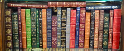 Easton Press Library of American Literature - Leatherbound - 27 Avail - VG COND-image