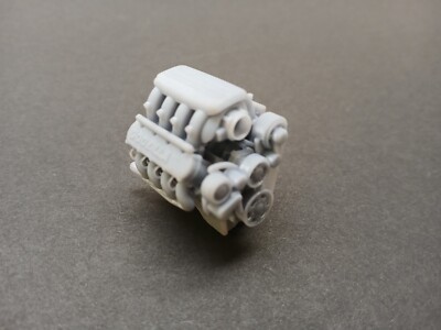 1/25 Scale 3D Resin Ford 7.3 Big Block Godzilla Engine Custom Model-image