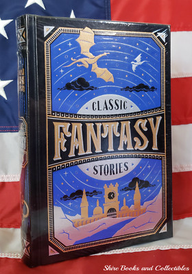 NEW SEALED Classic Fantasy Stories Bonded Leather Poe Lovecraft Blackwood-image