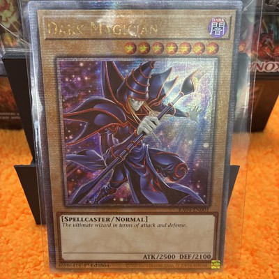 Dark Magician (New Art) RA04-EN001 Quarter Century Secret Rare 1st Ed Yugioh NM-image